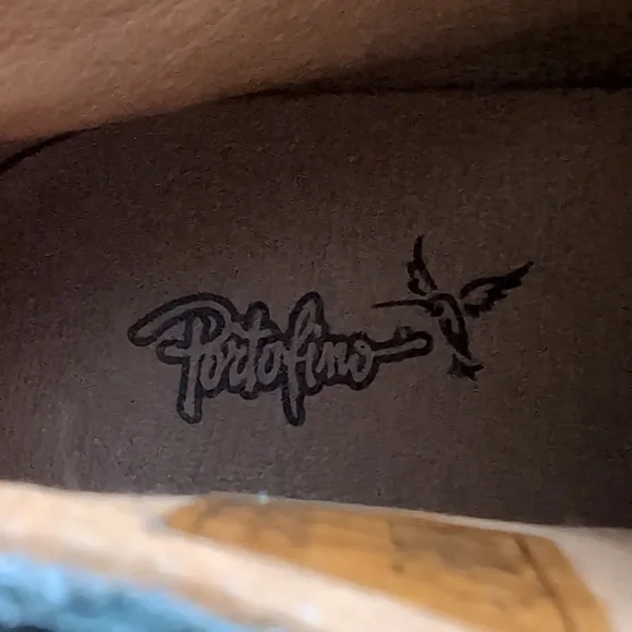 Portofino Women's Gray/White Leather Lace-up Booties With Side Zipper, Size 40. - Picture 9 of 11